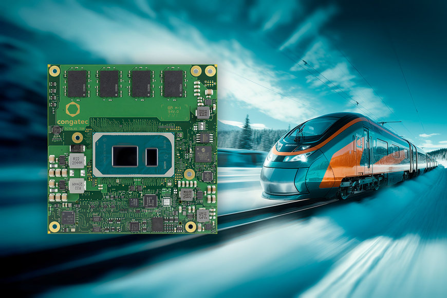 Les modules congatec COM Express reçoivent la certification ferroviaire IEC-60068